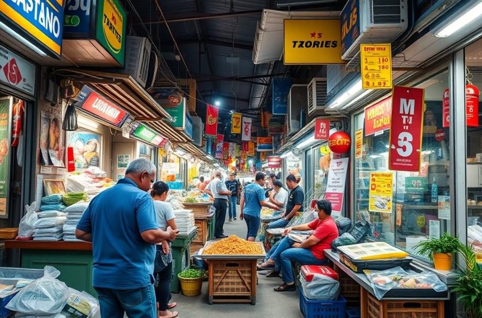 Empreendedores em Santos trabalhando em seus negócios